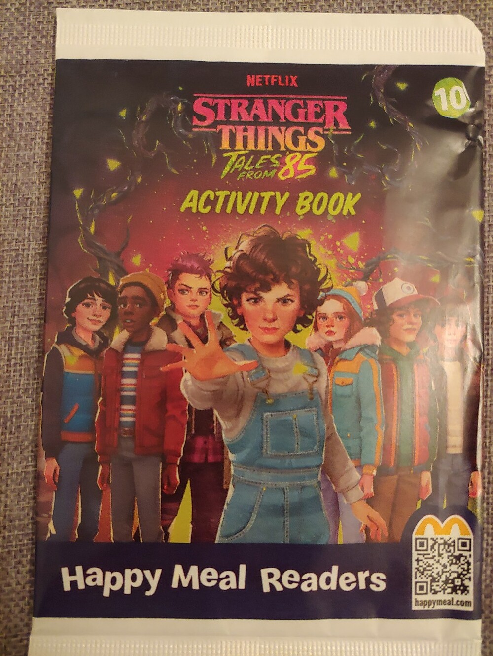 McDonald's Netflix Stranger Things: Tales from the '85 Activity Book -